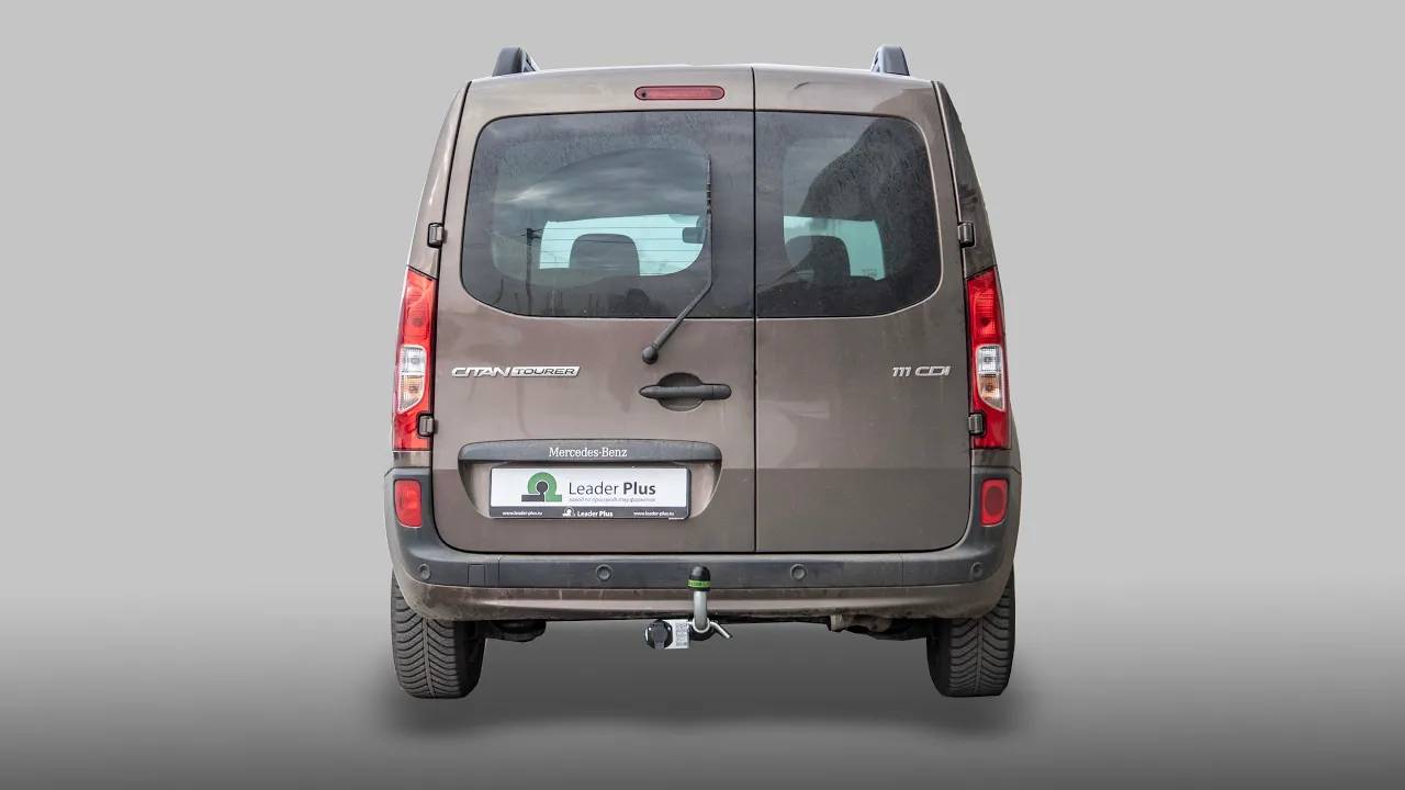 Установка фаркопа R112-a на MERCEDES CITAN tourer смотреть онлайн