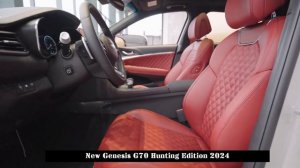 245 Hp, 353 Nm Torque, 8AT Transmission, New Genesis G70 Hunting Edition 2024