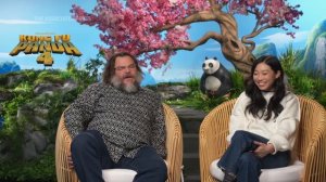 Jack Black gets Kubrickian in voice booth for 'Kung Fu Panda 4'