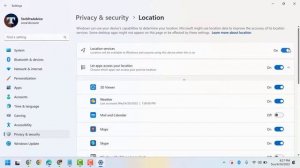 How to Enable Location Tracking in Windows 11