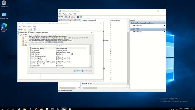 Create SSL Certificate Template and Certificate смотреть онлайн