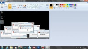 Windows 7 crazy error with red zone