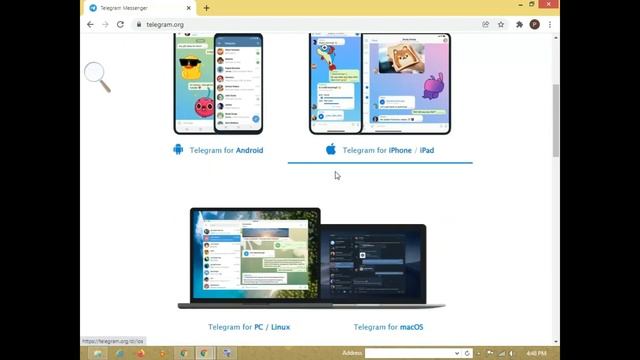 DOWNLOAD TELEGRAM  pc ya laptop me telegram kaise download kre hindi  video 2022