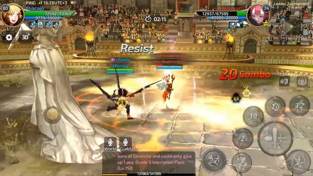 OVERPOWER DARK AVENGER PVP LADDER - DRAGON NEST MOBILE смотреть онлайн