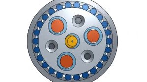 Cyclo transmission U=24 | Планетарно-цевочная передача