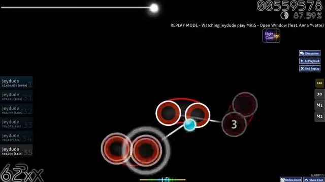 [osu!] Open Window - Mitis (ft. Anna Yvette) (Collab) DT-pass смотреть онлайн