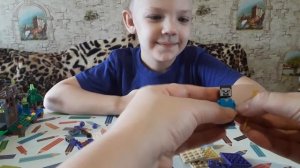 Майнкрафт распаковка одного набора, обзор наборов minecraft