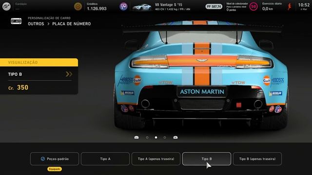 Gran Turismo 7 - Customization: Aston Martin V8 Vantage S ´15 смотреть онлайн