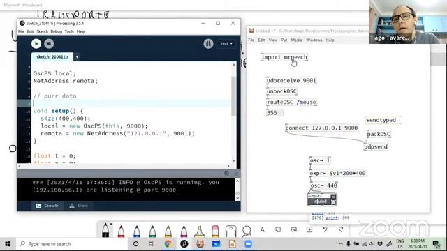 PCDBR21 - Interagindo Processing com PureData usando Open Sound Control смотреть онлайн