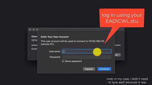 Remote Access to a UG lab computer from a new macOS смотреть онлайн