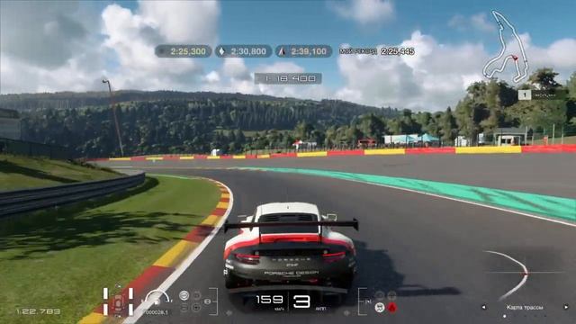 Gran Turismo™SPORT Circuit se Spa-Francorchamps смотреть онлайн