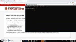 How to winsock reset your PC on window 10 or solve all network problem