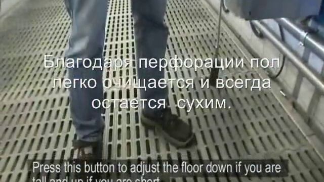 Доильный зал с параллельными стойлами ДеЛаваль P2100