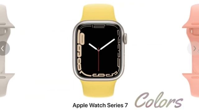 Apple Watch Series 7 Colors ⌚ смотреть онлайн