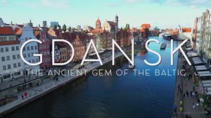 GDANSK IN 4K DRONE FOOTAGE (ULTRA HD) - Poland Beautiful Baltic City Landscapes UHD