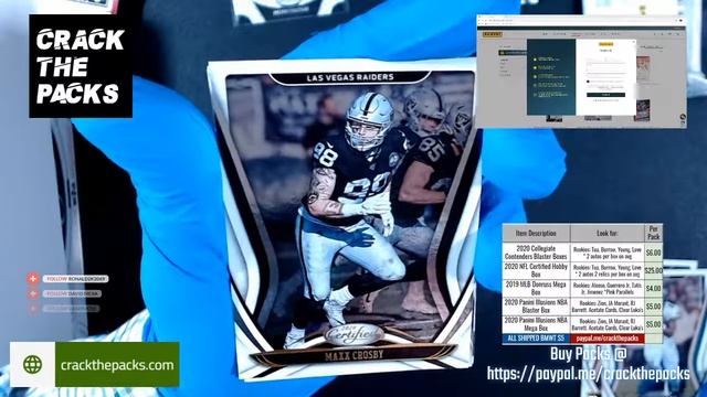 Crack the Packs: 2020 Panini Football Immaculate, Certified, Contenders смотреть онлайн