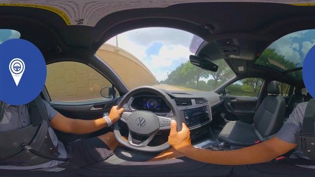 2023 Volkswagen Tiguan 2 0T - Let’s Drive VR - 360 View First Person Driving смотреть онлайн