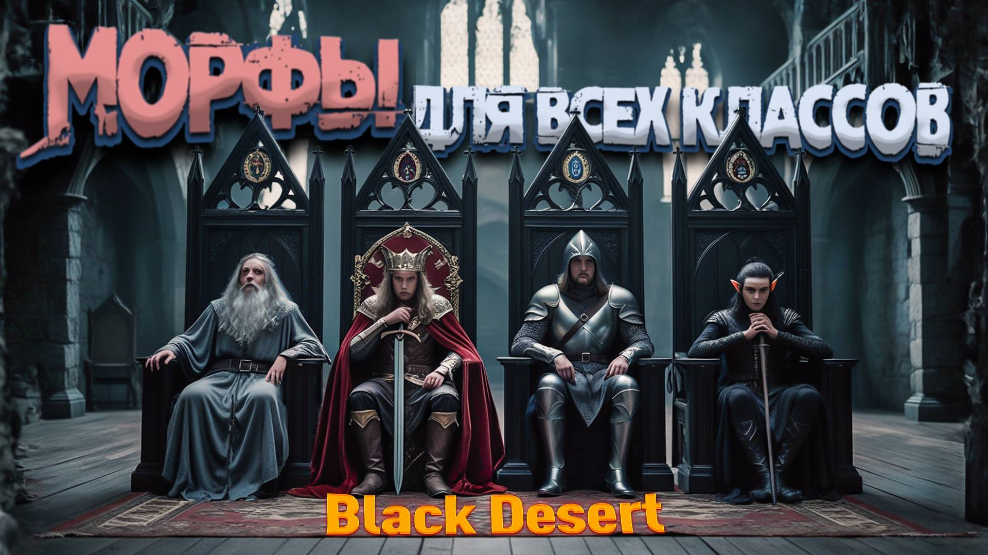 МОРФЫ НА ВСЕ КЛАССЫ Самостоятельно в Black Desert 2024