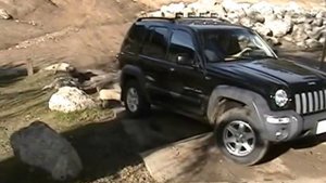 Jeep liberty Offroad. Hollister 1/19/07