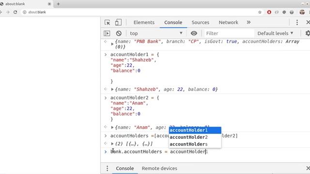#4 | Android-IOS App Development | JavaScript Objects