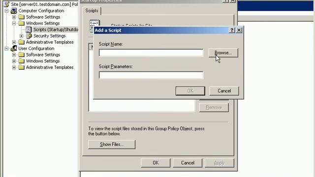Win2003   Non Local Group Policy Objects смотреть онлайн
