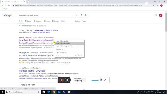 how to donowlod Microsoft teams app on Windows 8,7,and 10 very easy steps смотреть онлайн