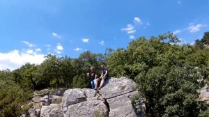 FPV полет на квадрокоптере   "Солнечная тропа"