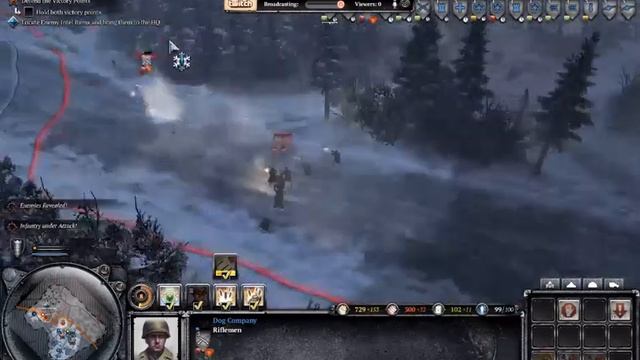 Company of Heroes 2?U.S.Campaign mission 2 смотреть онлайн