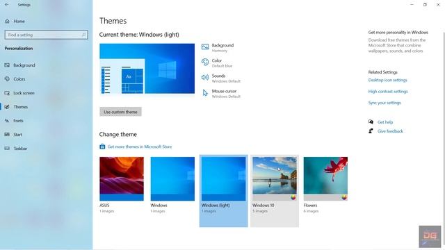 Customize Themes in Win 10 | Custom Themes | Themes Panel of Windows 10 | Win10 Customization смотреть онлайн