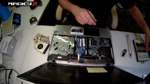 HP ProBook 4520s Disassembly - Fan Replacement