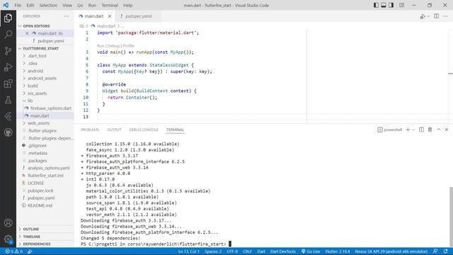 Beginning FlutterFire, Episode 4: Implement Firebase Authentication