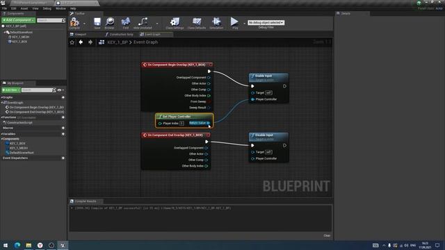 Unreal Engine - Забираем ключ от двери смотреть онлайн
