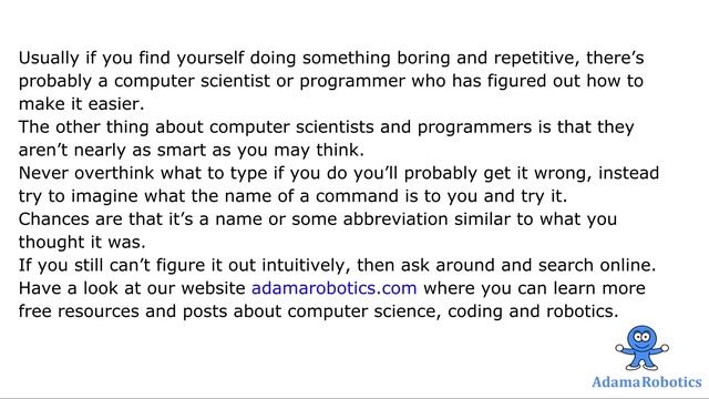 Conclusion Command Line for Beginners Mac OS & Linux Tips to Learn Coding and Become a Good Coder