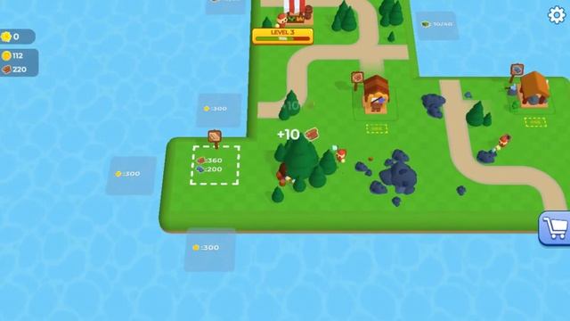 Idle Craft World - Lumberjack Max Gameplay !! Crafting New World (Android/IOS) смотреть онлайн