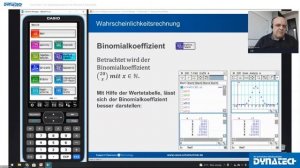 Casio ClassPad II - ein Spaziergang durch die Statistik & Stochastik | Online-Seminar