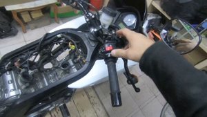 SUZUKI SV650 руль вместо клипонов