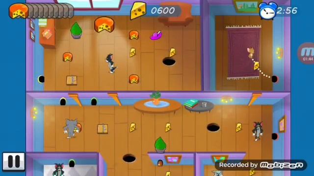 Android game Tom and Jerry :mouse maze level 2 bedroom A 6~10 смотреть онлайн