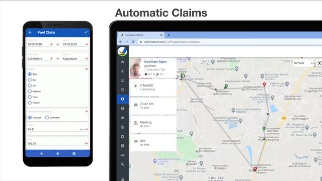 📍Location Tracking App for Field Sales & Service Team | GPS based Android & iOS | FeetPort 📲 смотреть онлайн