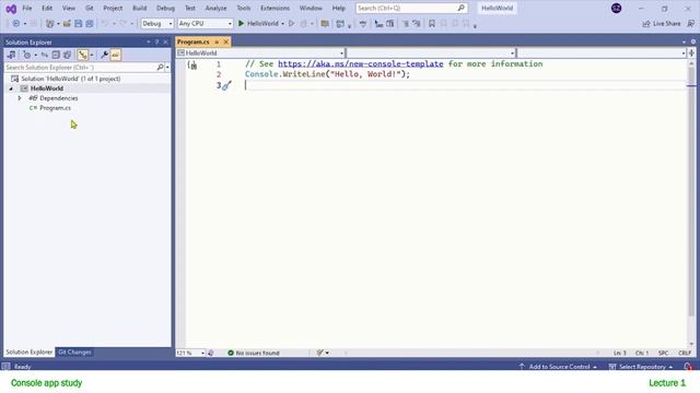 C Sharp console Application and open new project | Lecture 0 | Learn C Sharp Programming