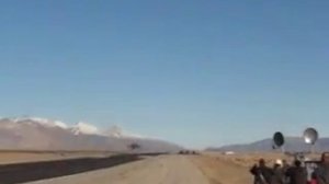 SAAB Draken low pass at Inyo-Kern