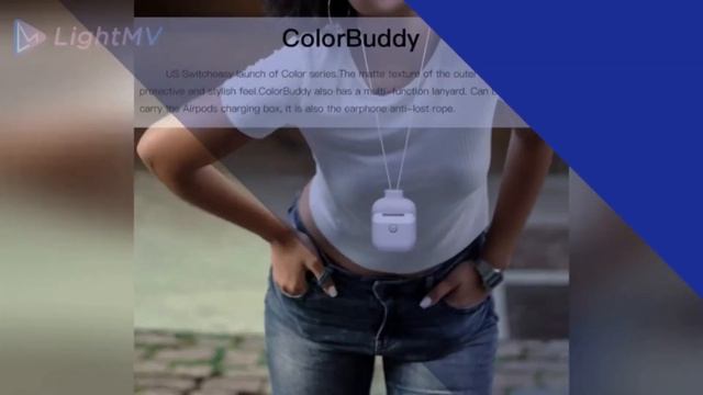 Scared of Losing Your Apple AirPods? Try Out ColorBuddy Silicone Case with Anti-Lost Strap смотреть онлайн