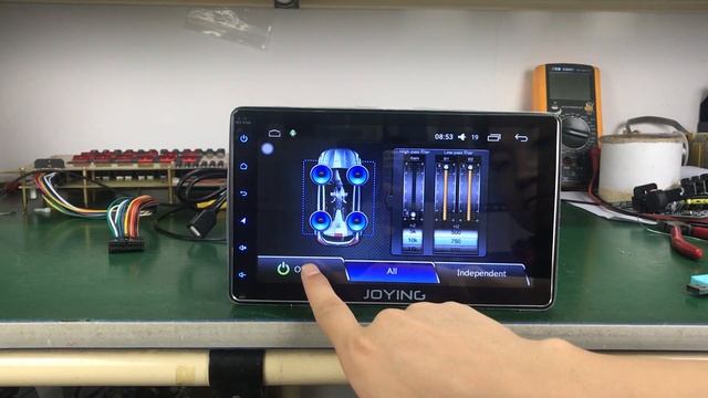 Joying Surround Digital Car Audio Amplifier 10.1" Android 2Din Stereo Head unit for Universal смотреть онлайн