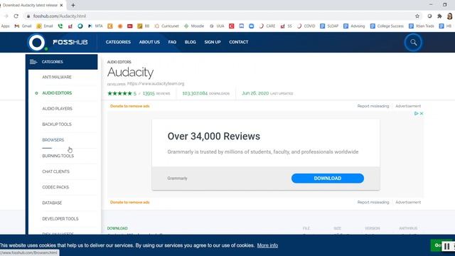 Audacity 101 - 01. How to Download Audacity смотреть онлайн