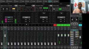 Behringer XR 12 / XR 16 / XR 18 - Compressor na saída Master