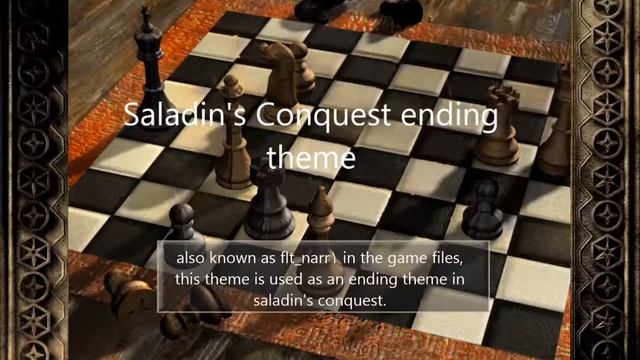 Stronghold: Crusader - Saladin's Conquest ending theme смотреть онлайн