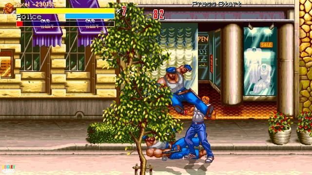 Streets of Rage 4 - Gameplay with Axel Stone (OpenBOR)