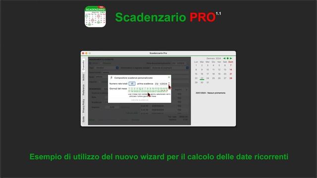 Scadenzario PRO per macOS (1.1) смотреть онлайн