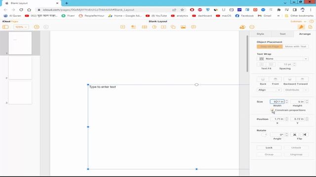 how to resize text box in apple pages for iCloud смотреть онлайн