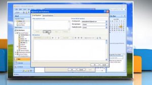 Microsoft® Outlook 2007: Include vCard with automatic signature in Windows® XP