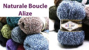 Вязаный.рф Интернет-магазин пряжи_ 🐑Букле Ализе_ Naturale boucle. Обзор пряжи (360p)
